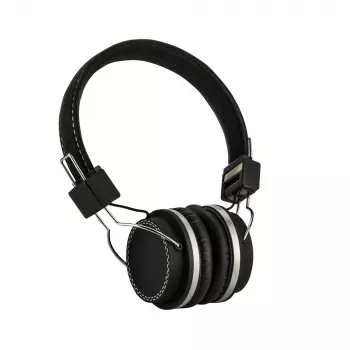 E+P TV200 on-ear-TV-kuulokkeet integroidulla äänenvoimakkuuden säädöllä, 5,5 m kaapeli, 3,5 mm plugi, musta