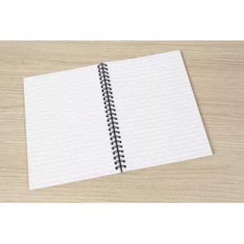 SIGEL Quicknote kirkkaan keltainen muistikirja A5 viivoitettu, keltainen/harmaa pehmeäkantinen, 160 sivua, SN500