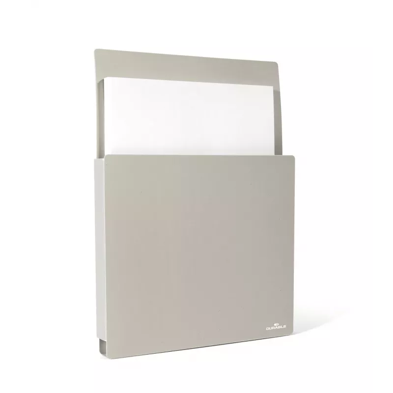 DURABLE itseliimautuva esiteteline harmaa DIN A4 245 x 27 x 330 mm 507210