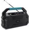 TechniSat VIOLA 231 OD DAB+ & UKW työmaaradio Bluetoothilla, roiskevesitiivis IPX4, musta