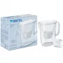 Brita Style vesisuodatinkannu, 2,4L, valkoinen, MAXTRA+ suodatin sisältyy