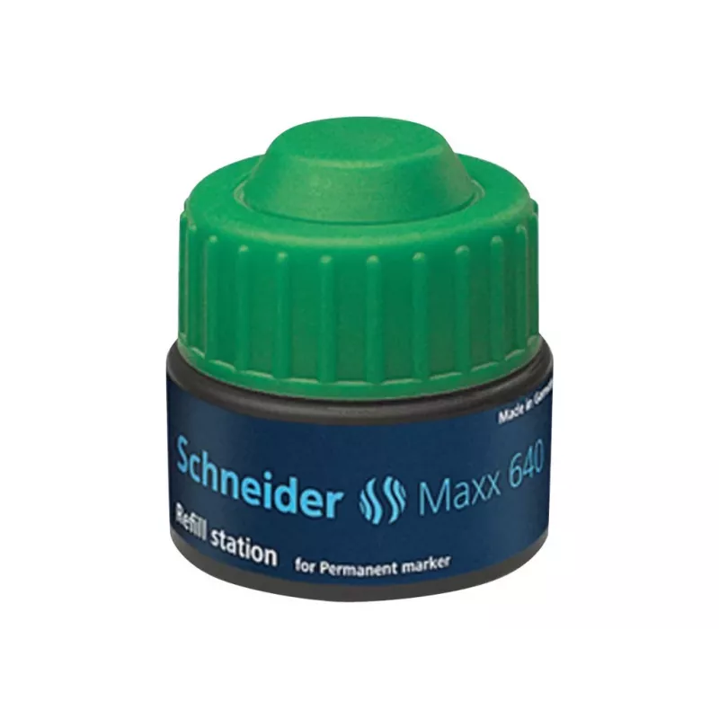 Schneider Maxx 640 tussin täyttömuste vihreä 30 ml 164004
