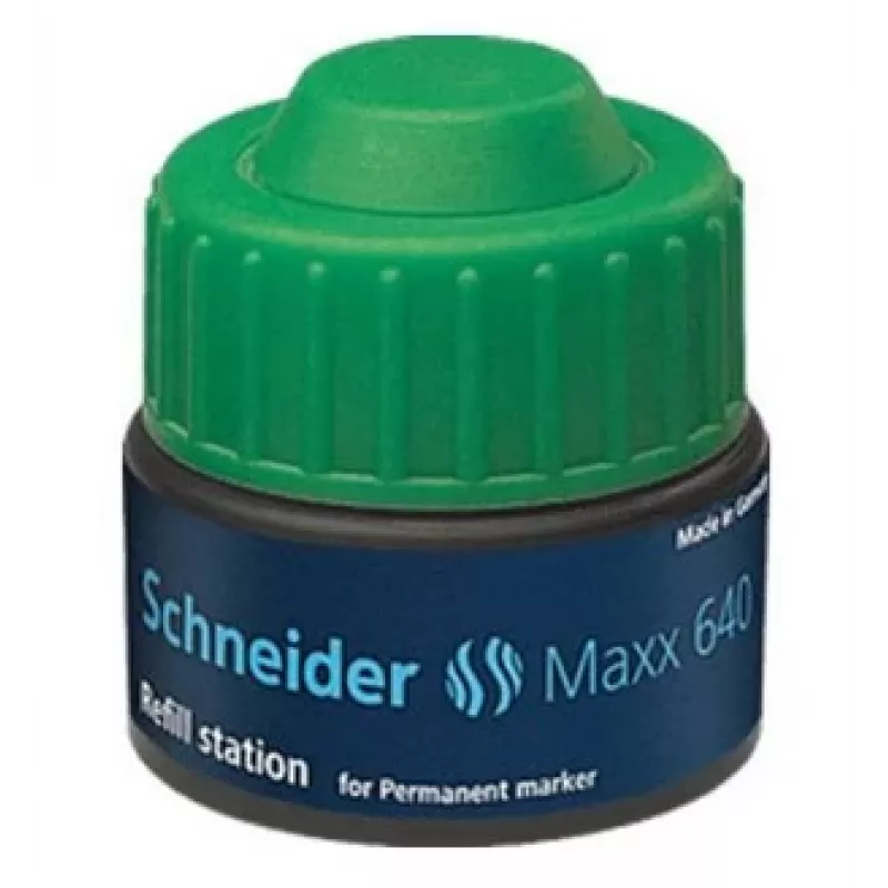 Schneider Maxx 640 tussin täyttömuste vihreä 30 ml 164004