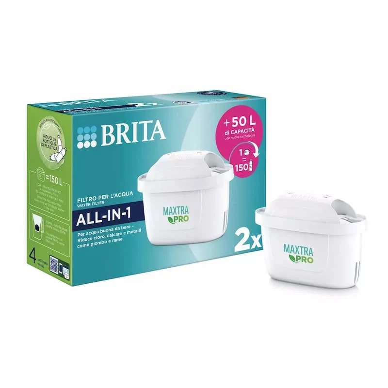 Brita MAXTRA PRO vedensuodatinpatruuna, 2 kpl:n pakkaus