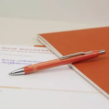 Schneider Epsilon kuulakärkikynä oranssi sinisellä musteella 138606