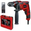Einhell TC-ID 720/1 E Kit iskuporakone 720 W 5-osaisella poranteräsarjalla ja kantolaukulla 4259846