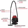 Einhell TC-VC 3055 A märkä- & kuivaimuri 30 L ruostumaton teräs 1500 W 2347430