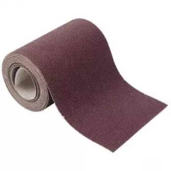 Wolfcraft 1741000 tarrahiomapaperirulla, P120-karkeus, 4 m x 115 mm, alumiinioksidi, puulle, lakalle, maalille, kitille, muoveille, kevytmetalleille