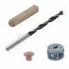 Wolfcraft 2916000 pyökkitappisarja 6 mm, 50 uurrettua tappia + 4 terästapinmerkitsintä