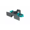 Wolfcraft 5221000 ohjauskiskon päätyrajoitin, muovi, musta