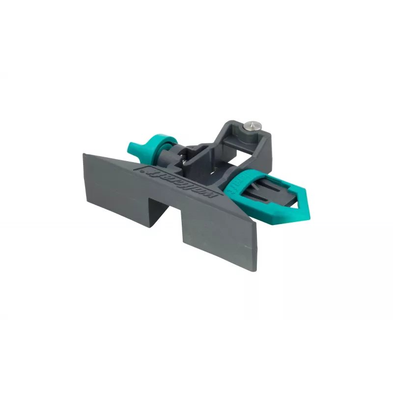 Wolfcraft 5221000 ohjauskiskon päätyrajoitin, muovi, musta