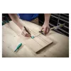 Wolfcraft 5221000 ohjauskiskon päätyrajoitin, muovi, musta