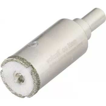 wolfcraft 5924000 timanttiporakruunu 6 mm kivennäislaatalle, graniitille, laatoille, ruostumattomalle teräkselle