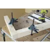 Wolfcraft 3036000 työpöytäpuristin, kiristysleveys 120 mm