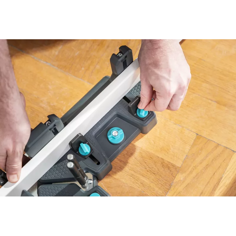 Wolfcraft 6956000 jiirisaha selkäsahalla, 240 mm terä, 11 TPI, 45° ja 90° leikkaukset, max. työkappale 300x60 mm