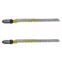 Wolfcraft 3546000 T 101 B pistosahanterät, T-varsi, HCS, 100 mm, 2 kpl:n pakkaus