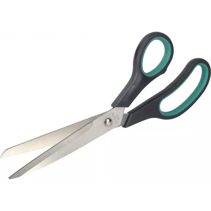 Wolfcraft 4117000 taloussakset 250 mm musta-vihreä
