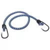 Wolfcraft 3293000 Expander kumiköysi 0,5 m x 6 mm, 2 koukkua, musta