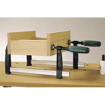 wolfcraft SZ 120-700 ruuvipuristin 700 mm musta / harmaa 3622000