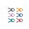 Wolfcraft 3420000 Microfix mini-jousipuristimet, 6-osainen sarja, 20 mm puristusleveys, musta/oranssi
