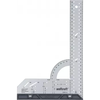 Wolfcraft 5205000 kulmaviivain 200 x 300 mm