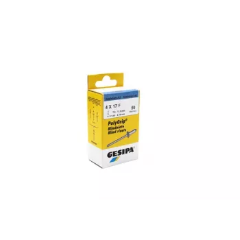 GESIPA PolyGrip® sokeaniitti ruostumaton teräs 4,0 x 17,0 mm, 50 kpl 1464826