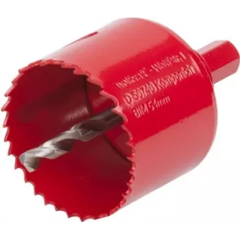 wolfcraft 5472000 bi-metalli-HSS-reikäsaha 20 mm puulle, metallille, muoville, kipsilevylle