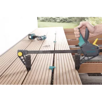 Wolfcraft 6985000 ruuvipuristin 450 mm:n avautumalla ja 120 kg:n puristusvoimalla