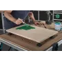 wolfcraft 6166000 puristusleuat Master-työpenkeille, 2 kpl:n pakkaus, musta muovi