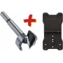Wolfcraft 8728000 Forstner-pora 35 mm halkaisija, 90 mm pituus, sylinterimäinen varsi, 1 kpl