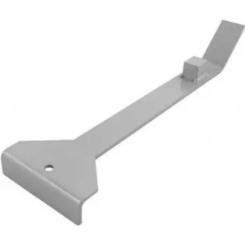 Wolfcraft Zugeisen 6928000 - työkalu laminaatti- ja parkettilattioiden asennukseen, 350 mm, teräs huopapohjalla