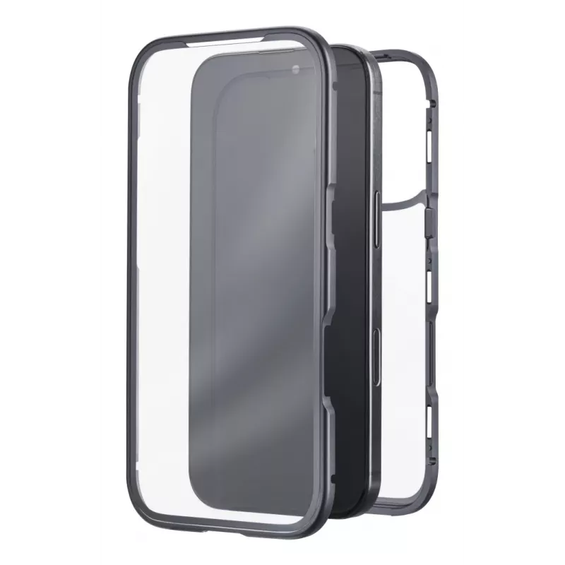 Black Rock Cover 360° lasi Apple iPhone 17 Pro:lle, musta (00080397)