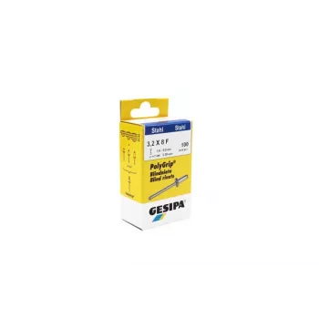 GESIPA PolyGrip® sokeaniitti 3,2 x 8 mm teräs/teräs, 100 kpl 1464887
