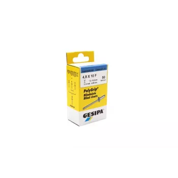 GESIPA PolyGrip® sokeaniitti 4,8 x 10 mm ruostumaton teräs A2, 50 kpl 1464829