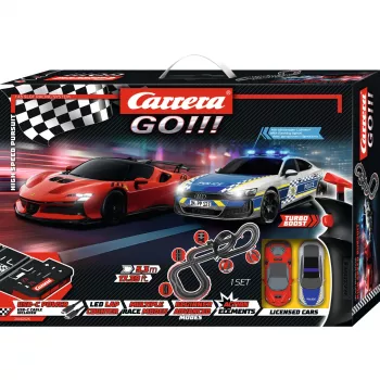 Carrera GO!!! High Speed Pursuit sähköinen rata-autosetti