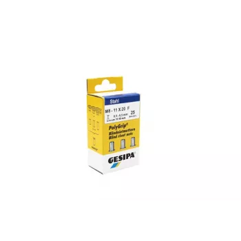 GESIPA PolyGrip® niittimutteri M8 teräsrunko 11x20mm 25 kpl 1464915