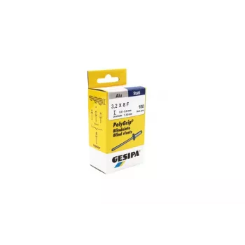 GESIPA PolyGrip® sokeaniitti 3,2x8,0mm alumiini/teräs - 100 kpl 1433846