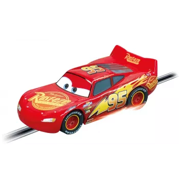 Carrera GO!!! Disney·Pixar Cars Lightning McQueen Neon Nights rata-auto 1:43