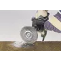 Wolfcraft 2103000 teräslanka-pyöröharja 100 mm M14 aaltoiltu