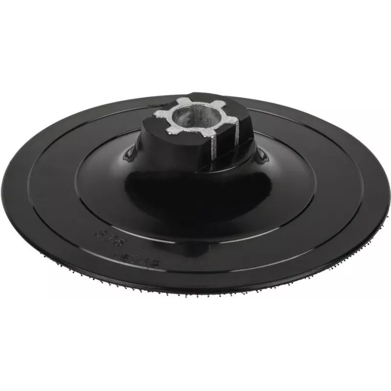 wolfcraft 125 mm tarranauha-hiomapadi poraistukkasovittimella ja K80-hiomapaperilla (2285000)