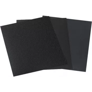 Wolfcraft 3119000 hiomapaperiarkkien valikoima P280 P400 P600 P1000, 280 x 230 mm, 4 kpl