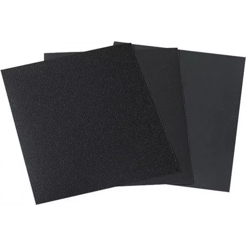 Wolfcraft 3119000 hiomapaperiarkkien valikoima P280 P400 P600 P1000, 280 x 230 mm, 4 kpl