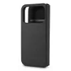 Black Rock Booklet Slim Folio -kotelo Apple iPhone 17 Pro, musta 00080398