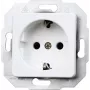 HEINRICH KOPP suko-pistorasiaosa, 1 moduuli, valkoinen 113613087
