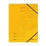 Herlitz easy orga A4 kulmakuminauhakansio, keltainen, 5 kpl:n pakkaus