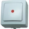 HEINRICH KOPP Paris 2-suuntainen keinukytkin, uppoasennus, 250 V AC, 10 A, polarinvalkoinen 566302004