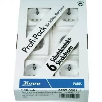 HEINRICH KOPP Paris Schuko-pistorasiaosa puhtaanvalkoinen 920702011