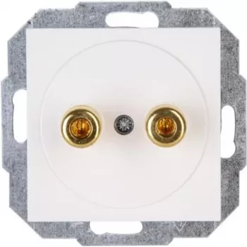 HEINRICH KOPP banaaniliitin 4 mm valkoinen uppoasennus 16A 30V AC/DC 951629004