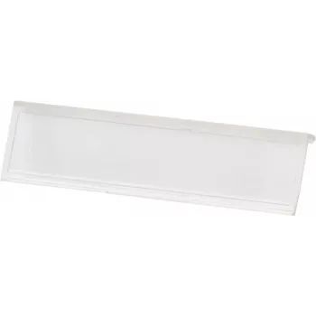 HEINRICH KOPP 491510008 merkintäkenttä peitekehykseen, polarvalkoinen, 1-moduuli, 50 x 10 mm merkintäpinta, napsautettava
