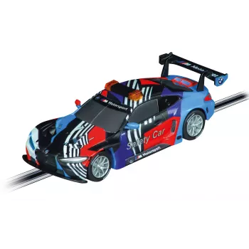 Carrera GO!!! BMW M4 GT3 Safety Car 1:43 slot-auto vilkkuvalolla 20064247